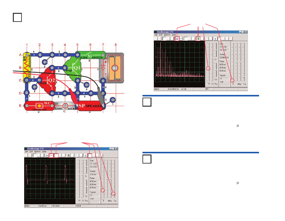 Project #pc25 tone generator pc | Elenco Upgrade Kit SC500 to SC750 User Manual | Page 128 / 148
