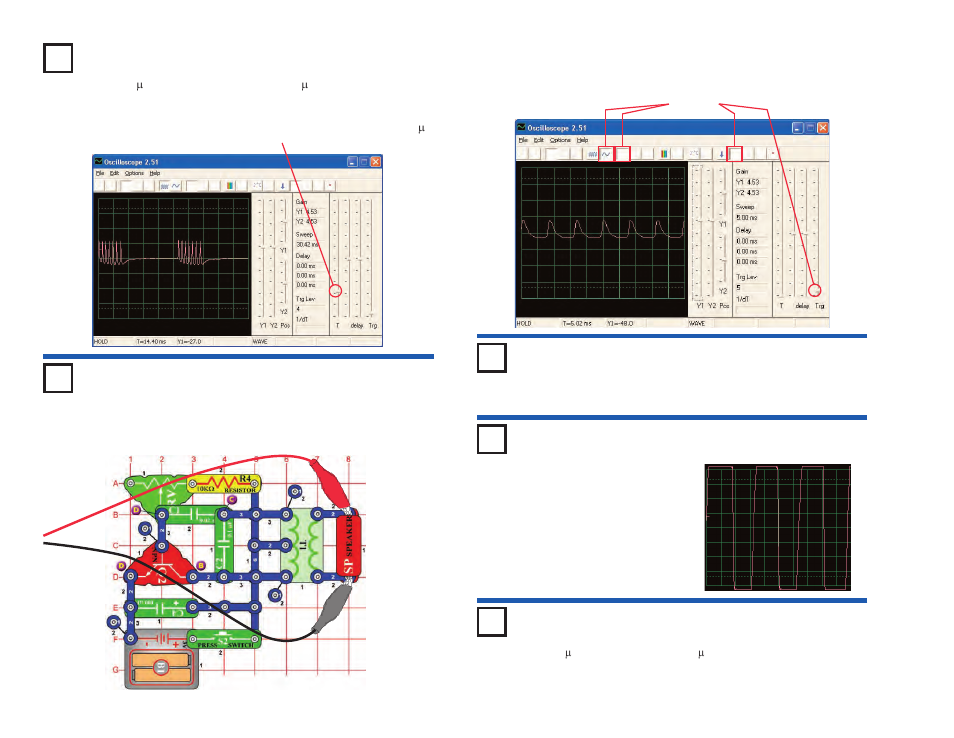 Project #pc55 electronic cat pc, Project #pc54, Project #pc56 | Project #pc57, Project #pc58 | Elenco Upgrade Kit SC500 to SC750 User Manual | Page 140 / 148