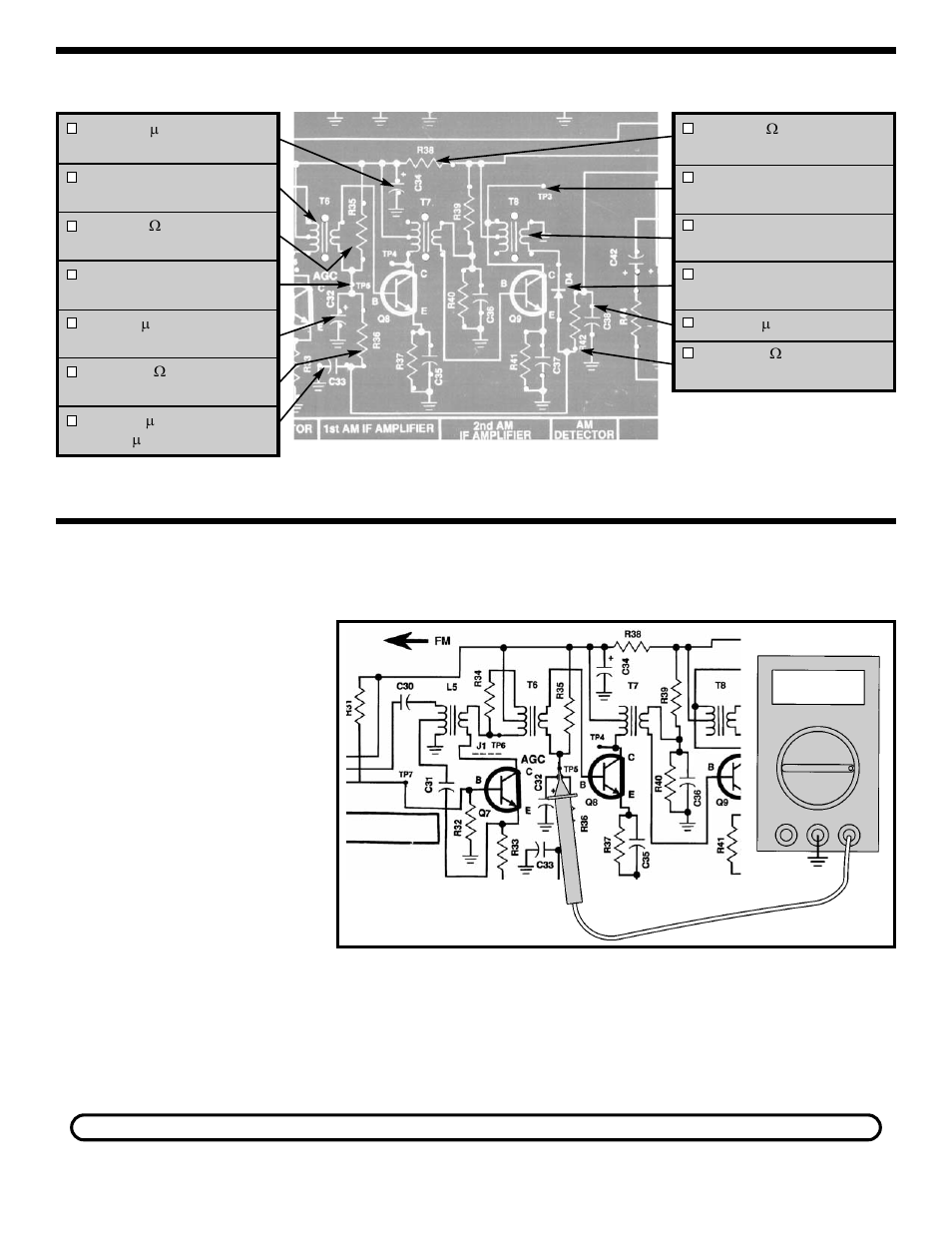 Static measurements, Assembly instructions | Elenco SEE AMFM108CK User Manual | Page 16 / 56