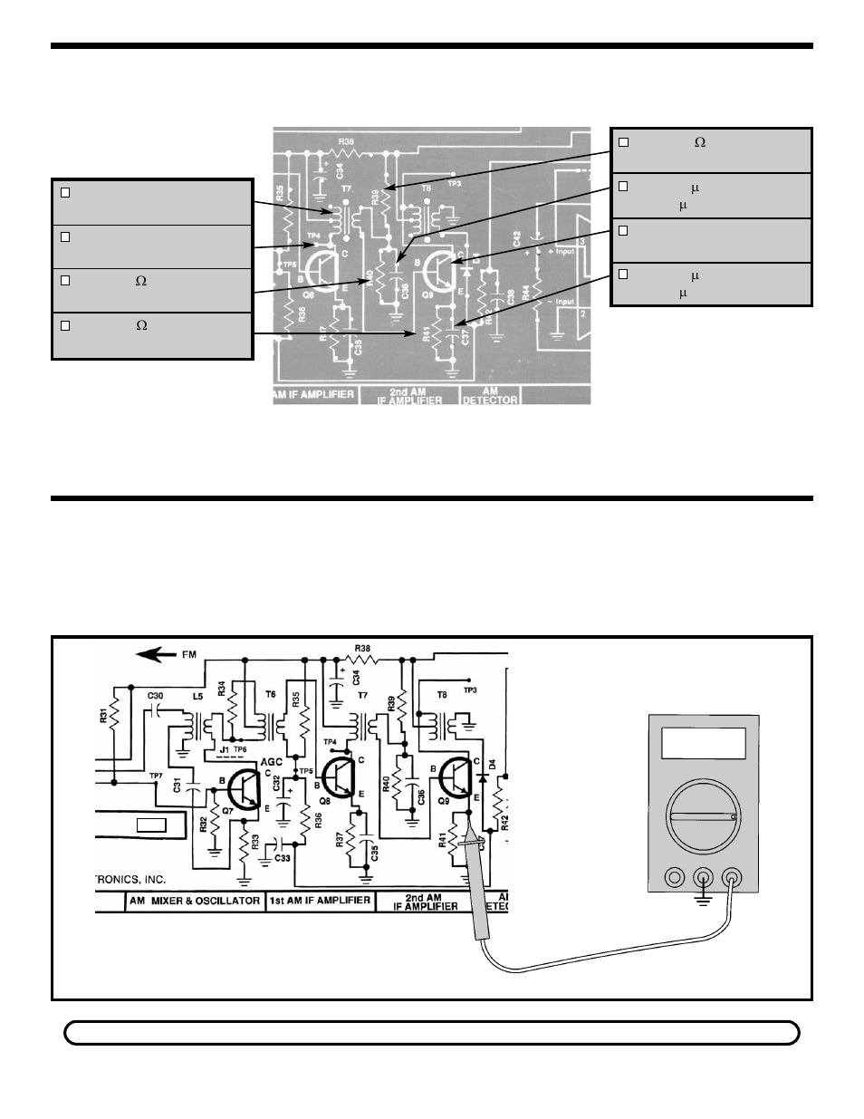 Assembly instructions static measurements | Elenco SEE AMFM108CK User Manual | Page 19 / 56