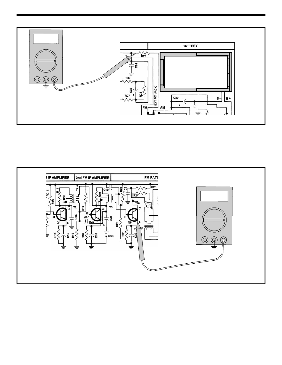 Static measurements | Elenco SEE AMFM108CK User Manual | Page 35 / 56