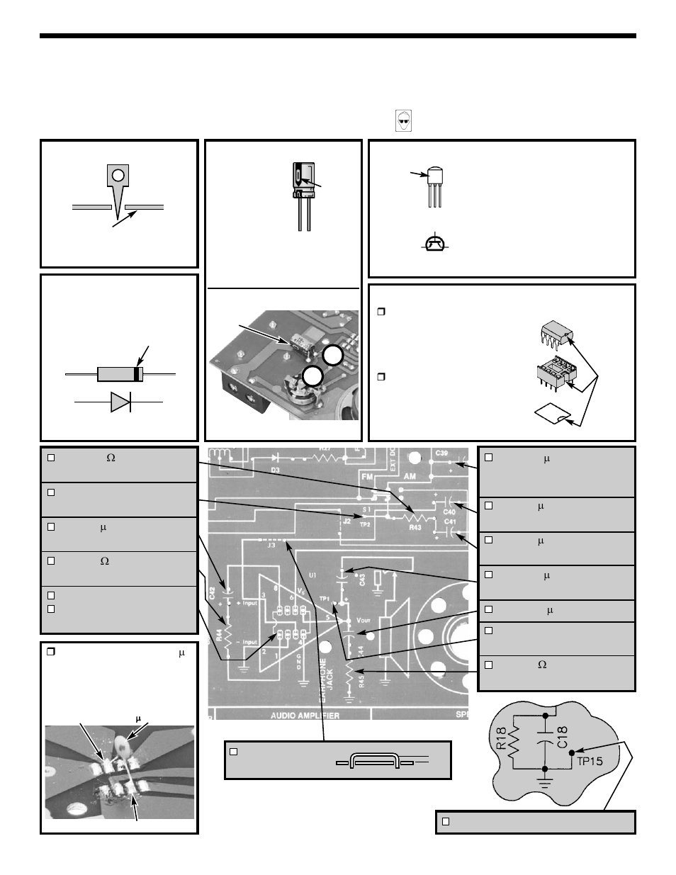 Assembly instructions | Elenco SEE AMFM108CK User Manual | Page 8 / 56