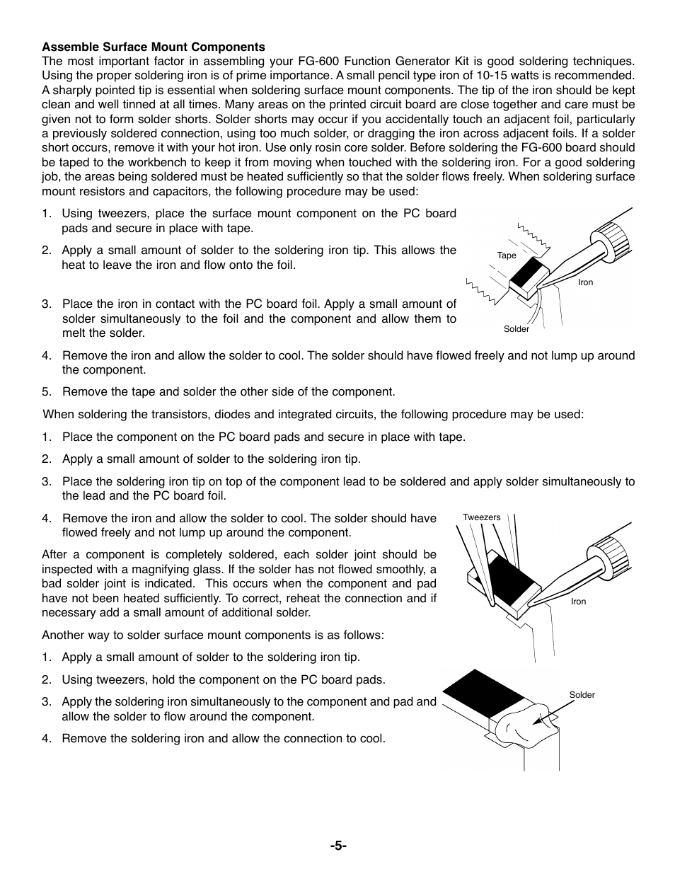 Elenco Surface Mount Generator Kit User Manual | Page 6 / 16