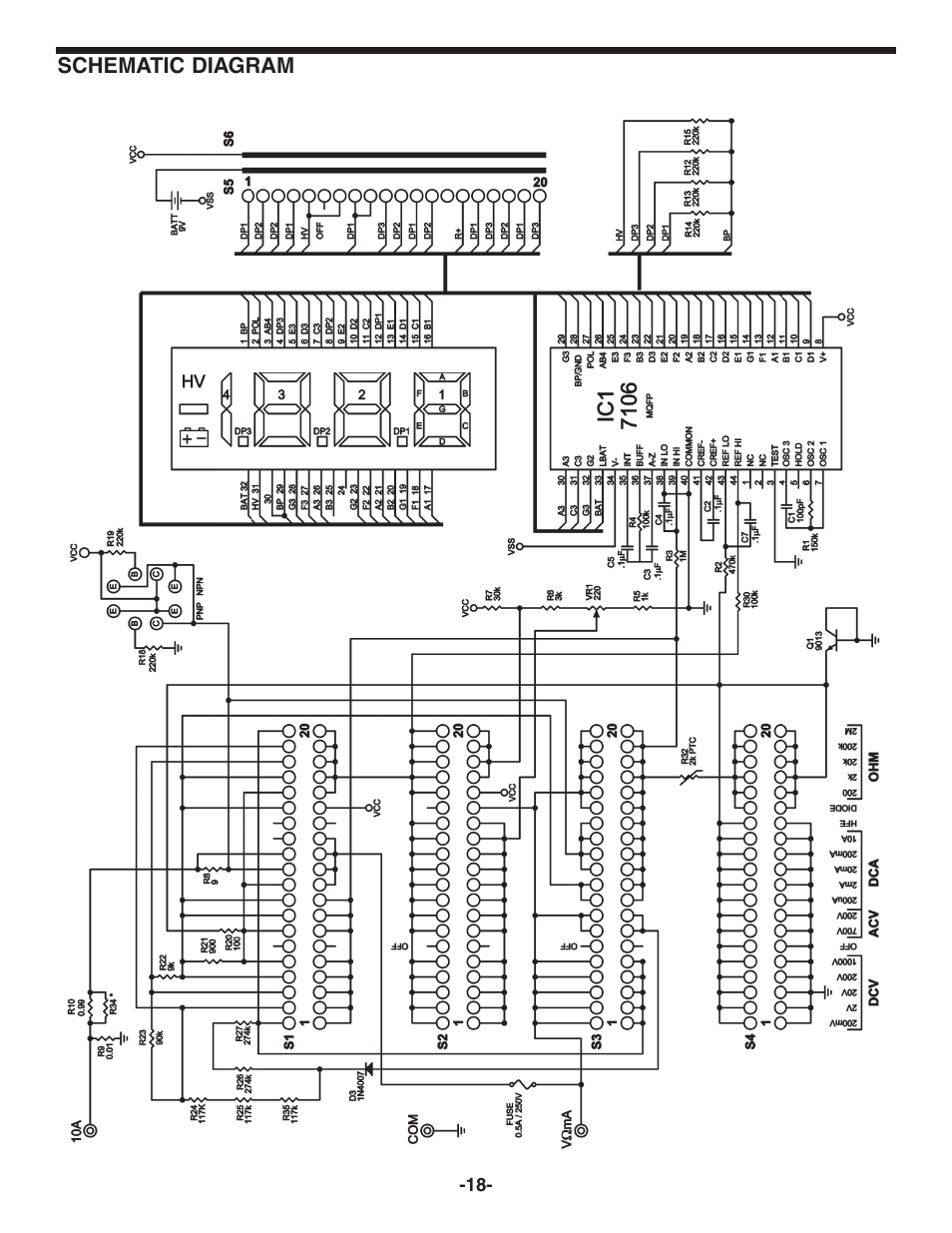 Elenco Digital Mulitmeter Kit User Manual | Page 19 / 20