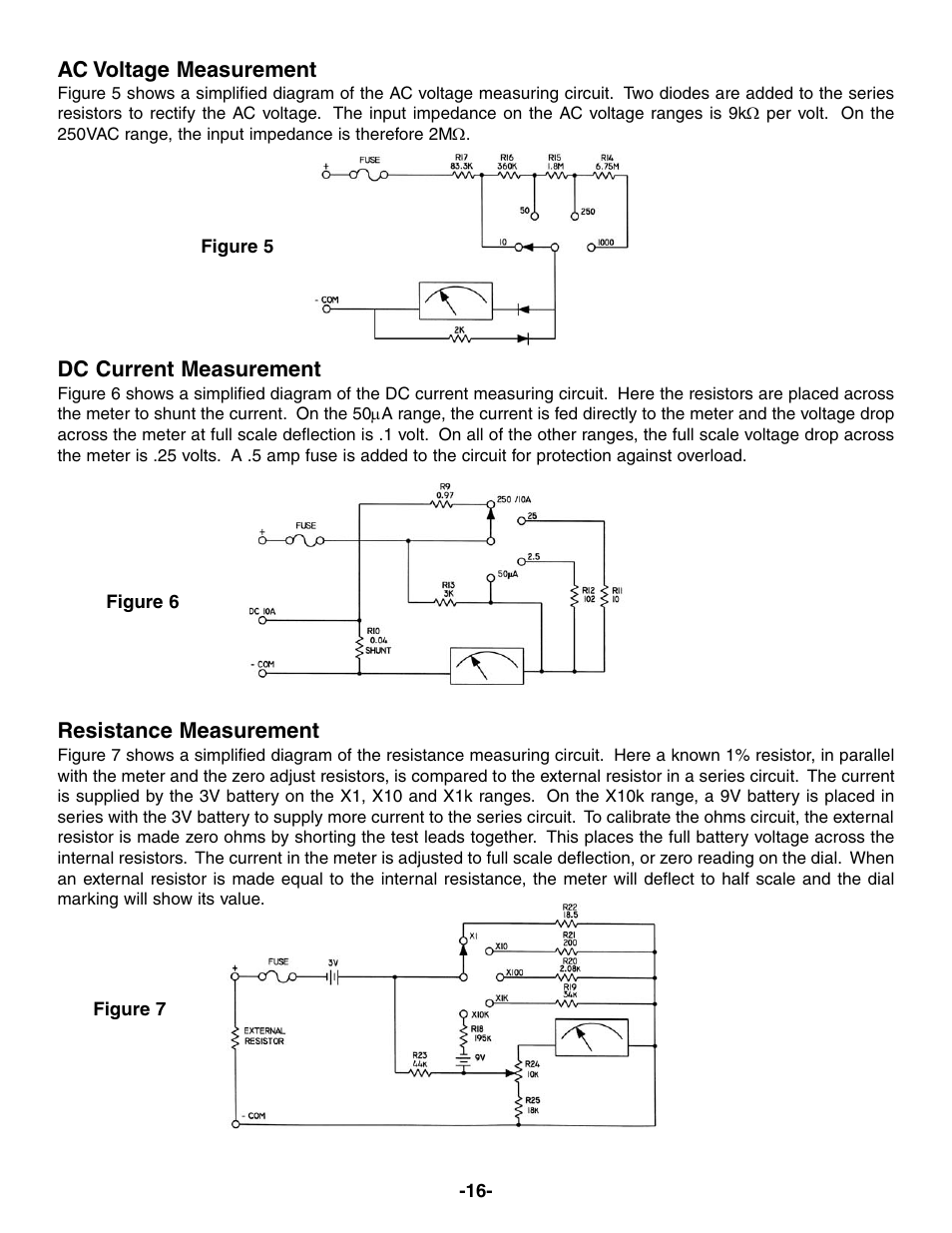 Elenco 23 Range 20k/V VOM in Kit Form User Manual | Page 17 / 20