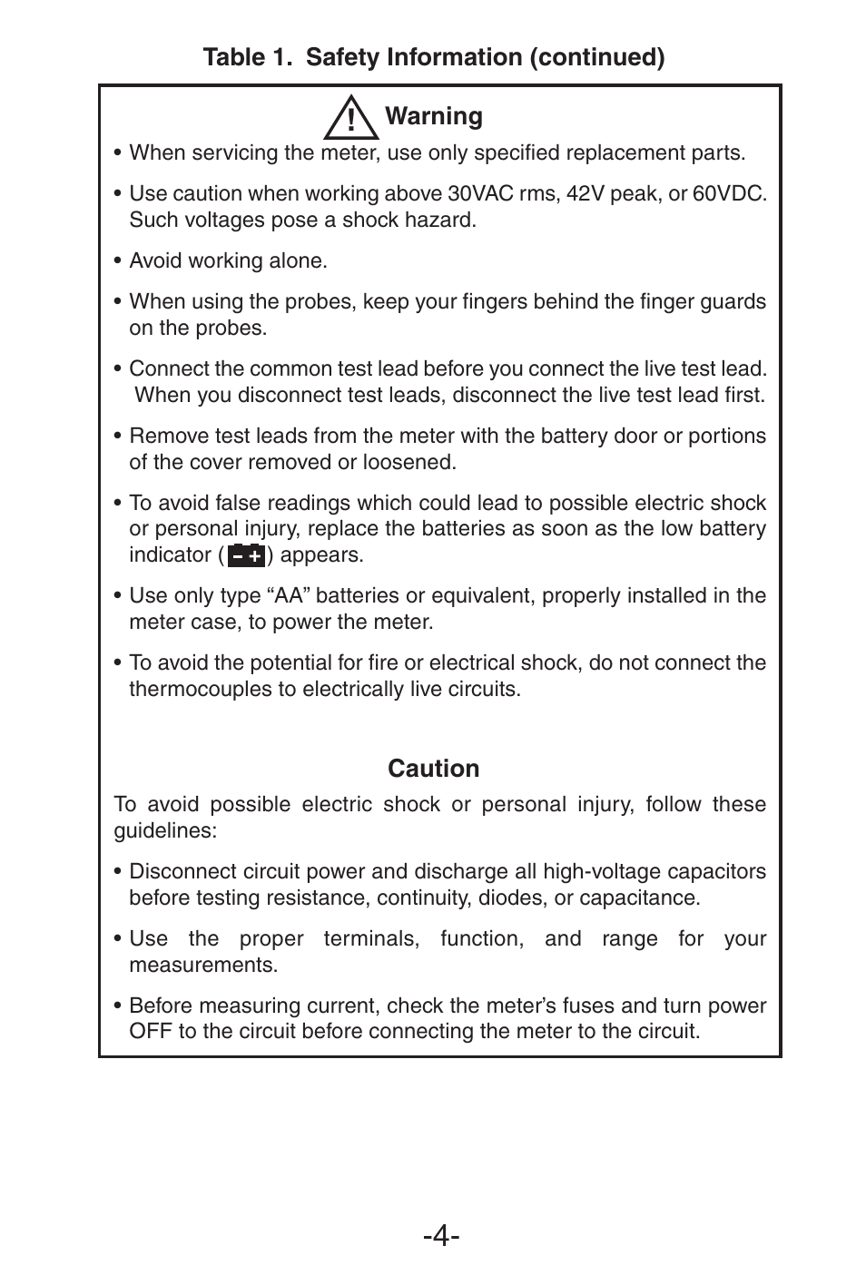 Elenco 3 1/2 Digit with Temperature User Manual | Page 4 / 36