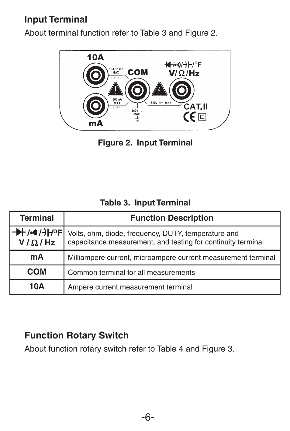 Elenco 3 1/2 Digit with Temperature User Manual | Page 6 / 36