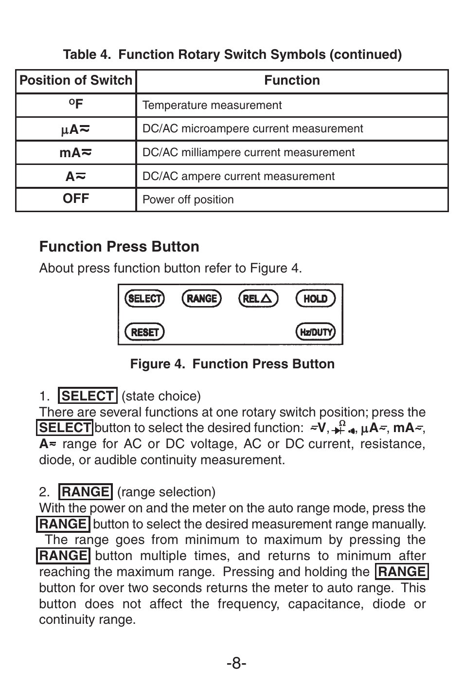 Elenco 3 1/2 Digit with Temperature User Manual | Page 8 / 36