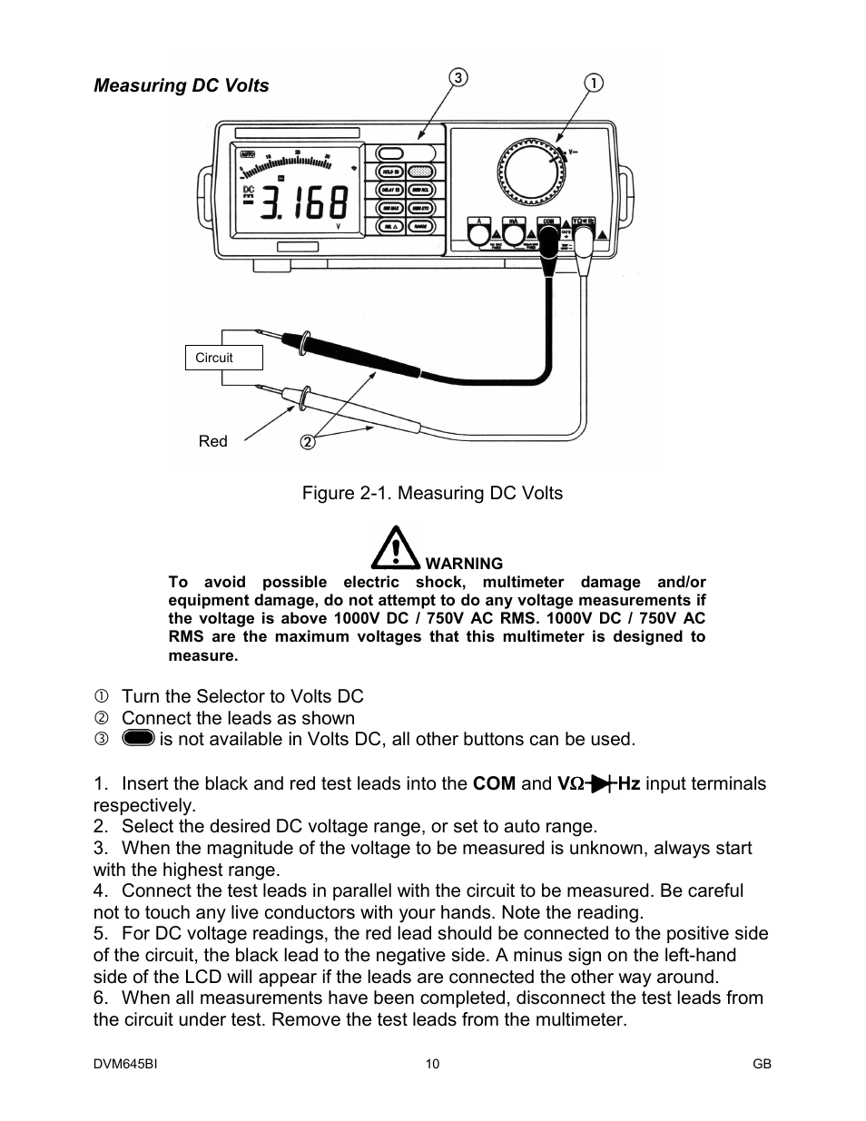 Elenco Digital Bench Multimeter User Manual | Page 11 / 26