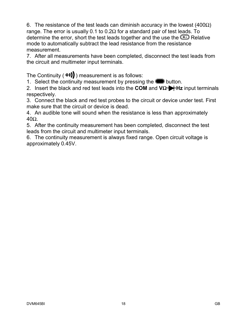 Elenco Digital Bench Multimeter User Manual | Page 19 / 26
