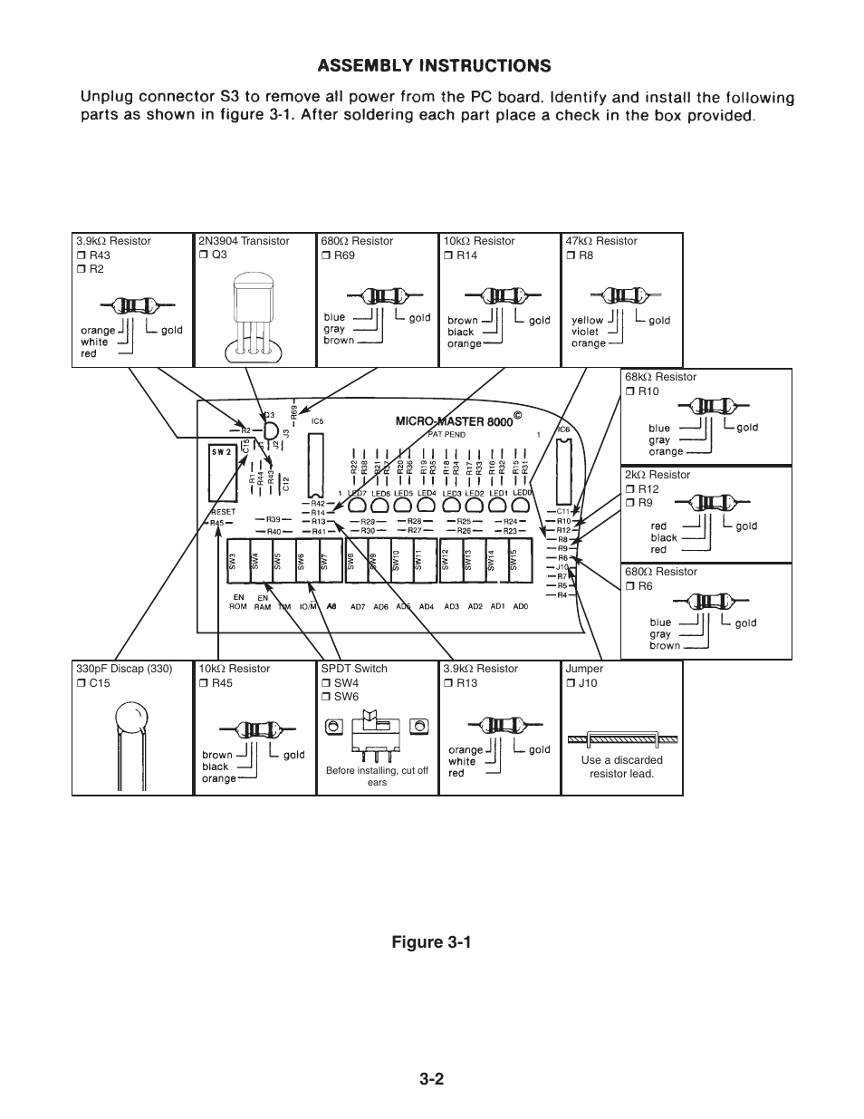 Figure 3-1 | Elenco MicroMaster ® Computer Training Kit User Manual | Page 18 / 116