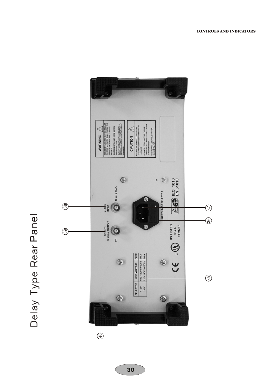 頁面 33 | Elenco 30MHz Dual Trace User Manual | Page 33 / 68