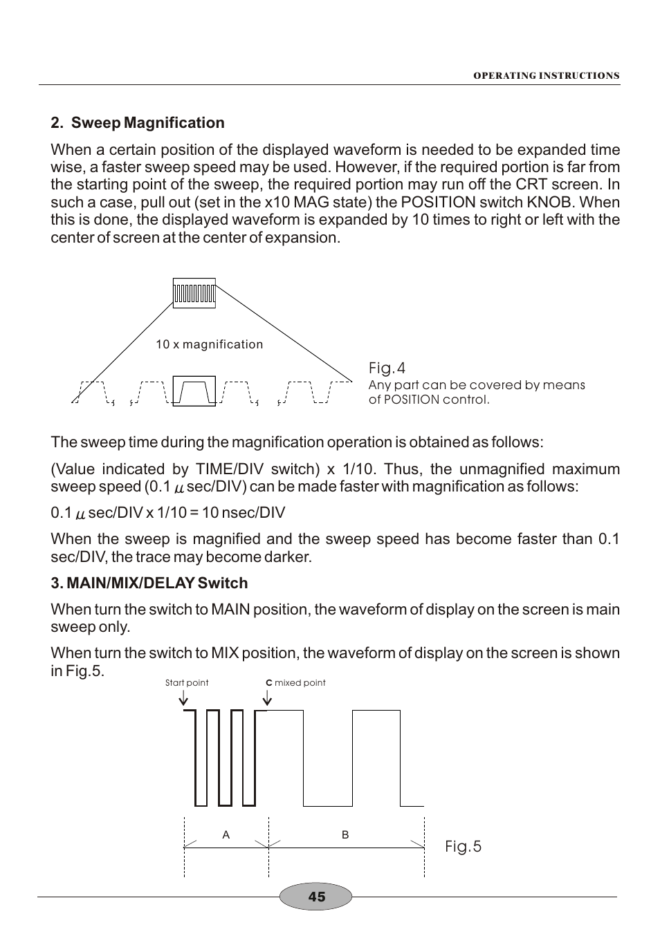 頁面 48 | Elenco 30MHz Dual Trace User Manual | Page 48 / 68