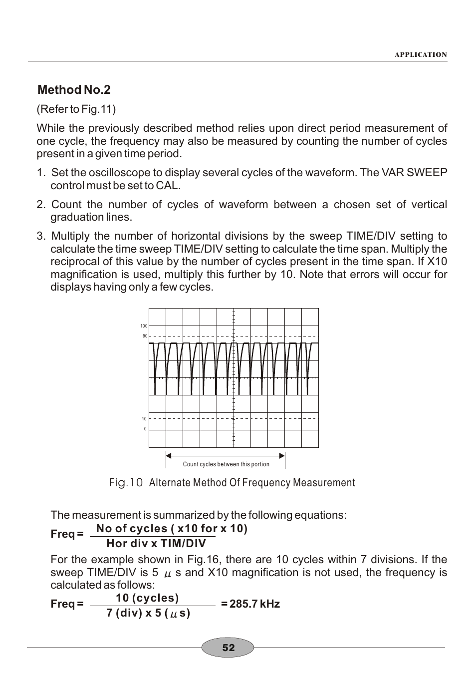 頁面 55, Method no.2 | Elenco 30MHz Dual Trace User Manual | Page 55 / 68