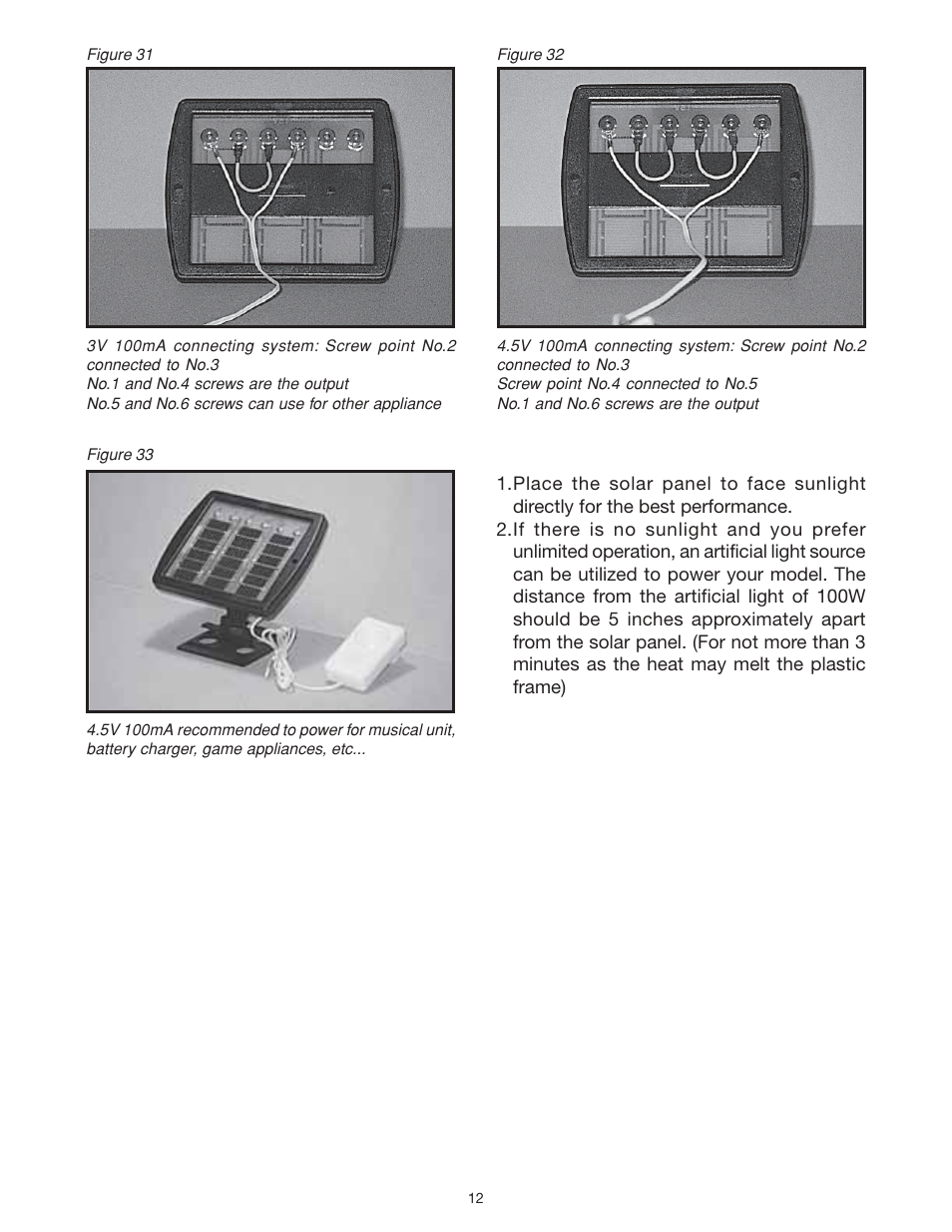 Elenco Deluxe Solar Educational Kit User Manual | Page 12 / 15