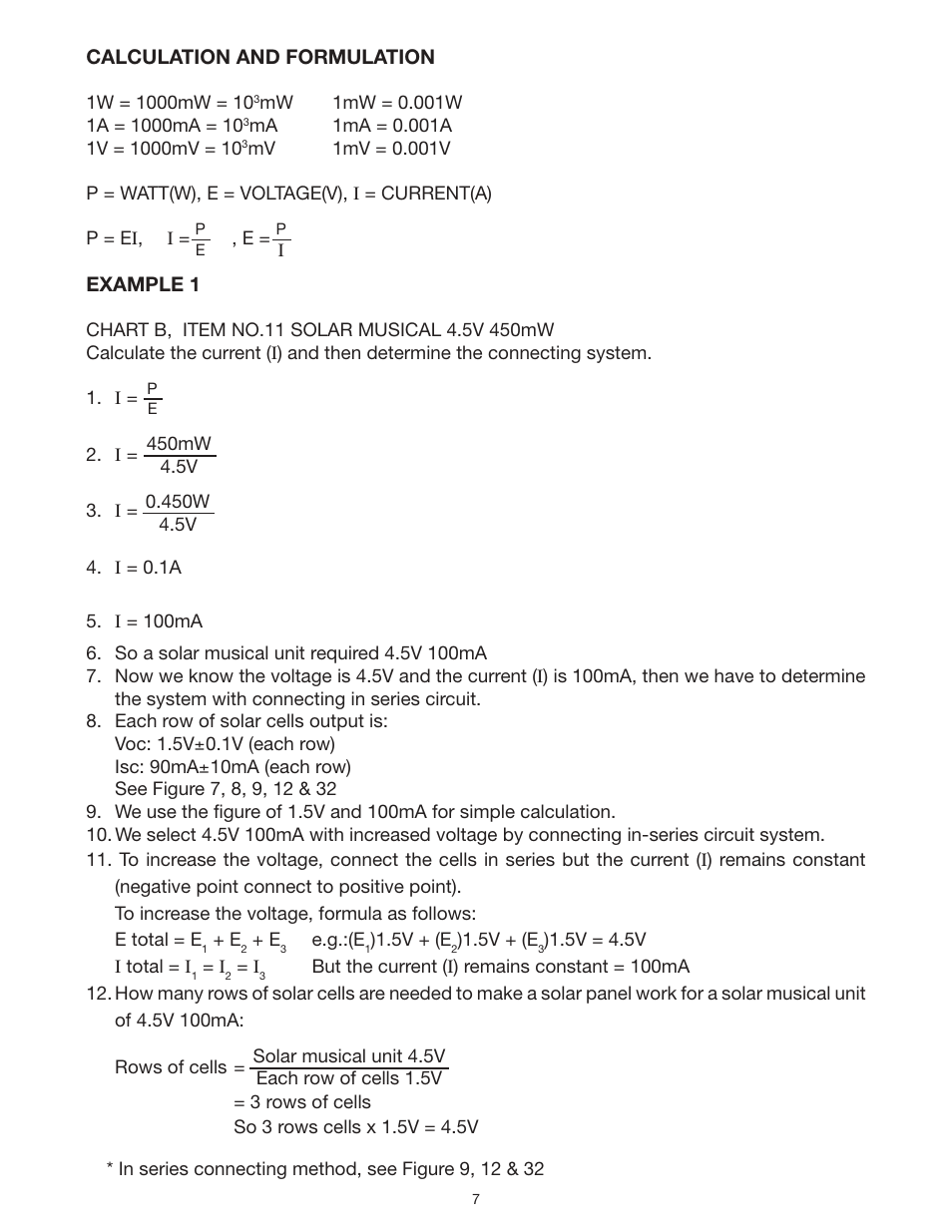 Elenco Deluxe Solar Educational Kit User Manual | Page 7 / 15