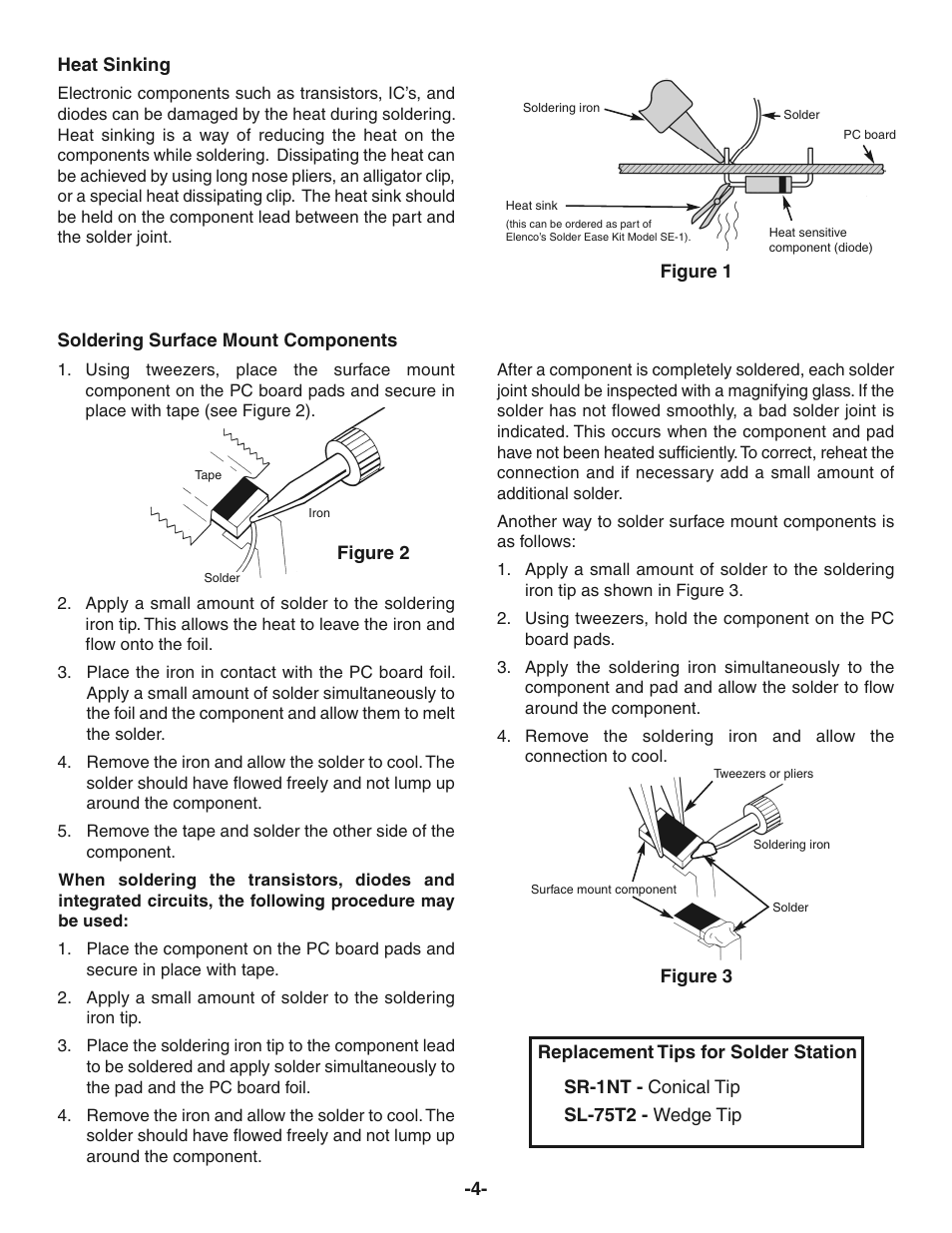 Elenco Soldering Station User Manual | Page 4 / 4
