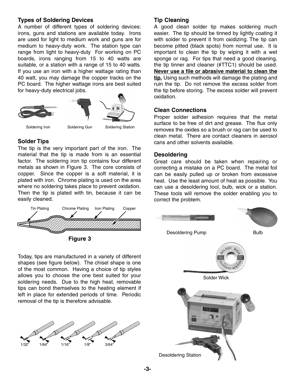 Elenco Soldering Station User Manual | Page 4 / 20