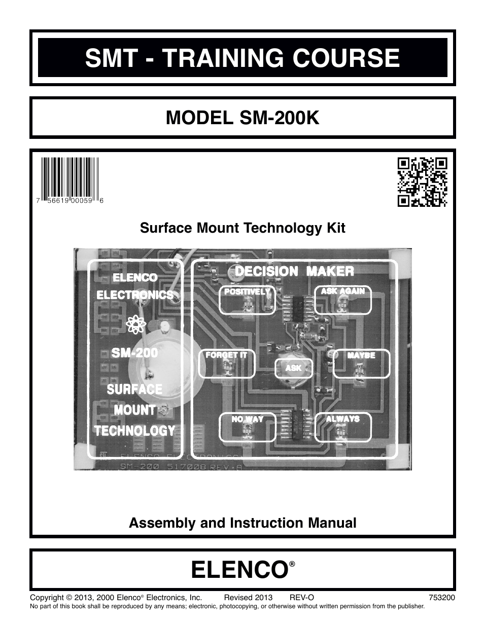 Elenco Surface Mount Technology Kit User Manual | 12 pages