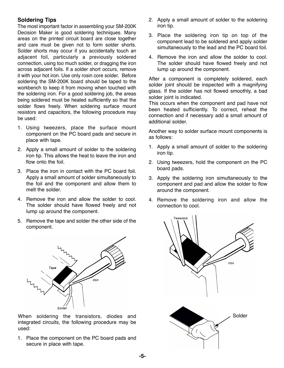 Elenco Surface Mount Technology Kit User Manual | Page 6 / 12