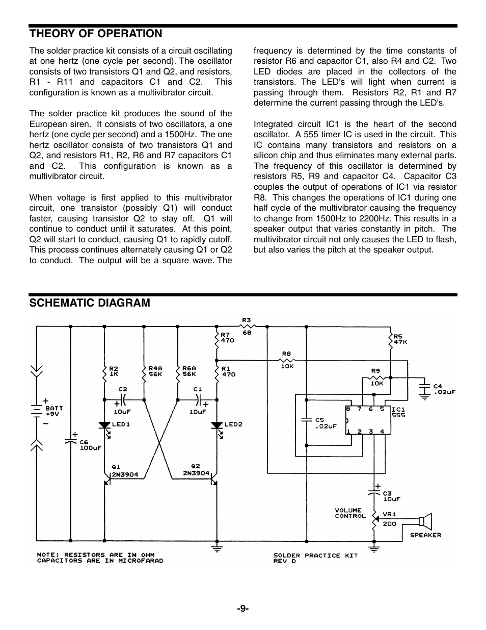 Elenco Practical Soldering Project Kit User Manual | Page 10 / 16
