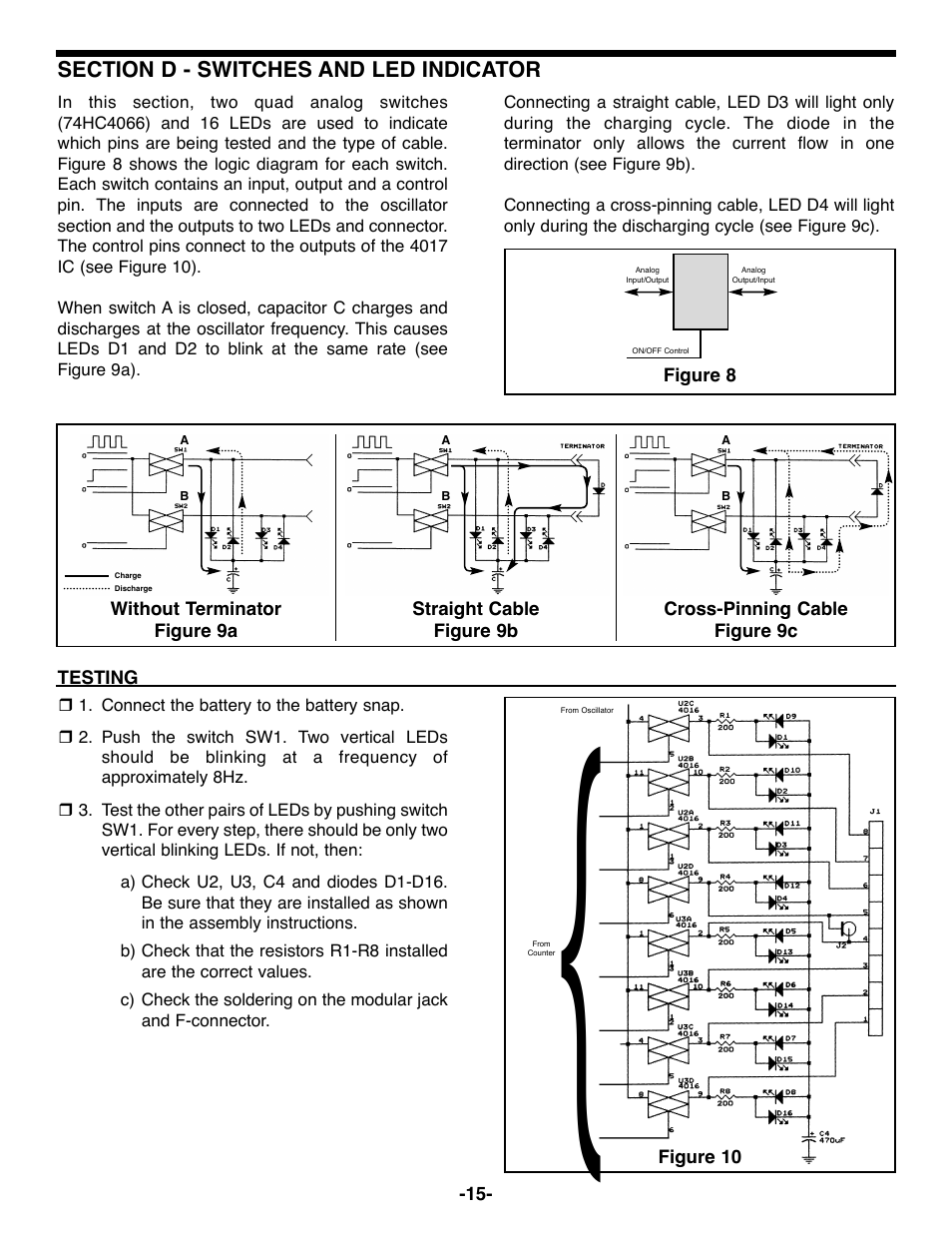 Elenco DataCom Tester Kit User Manual | Page 16 / 28