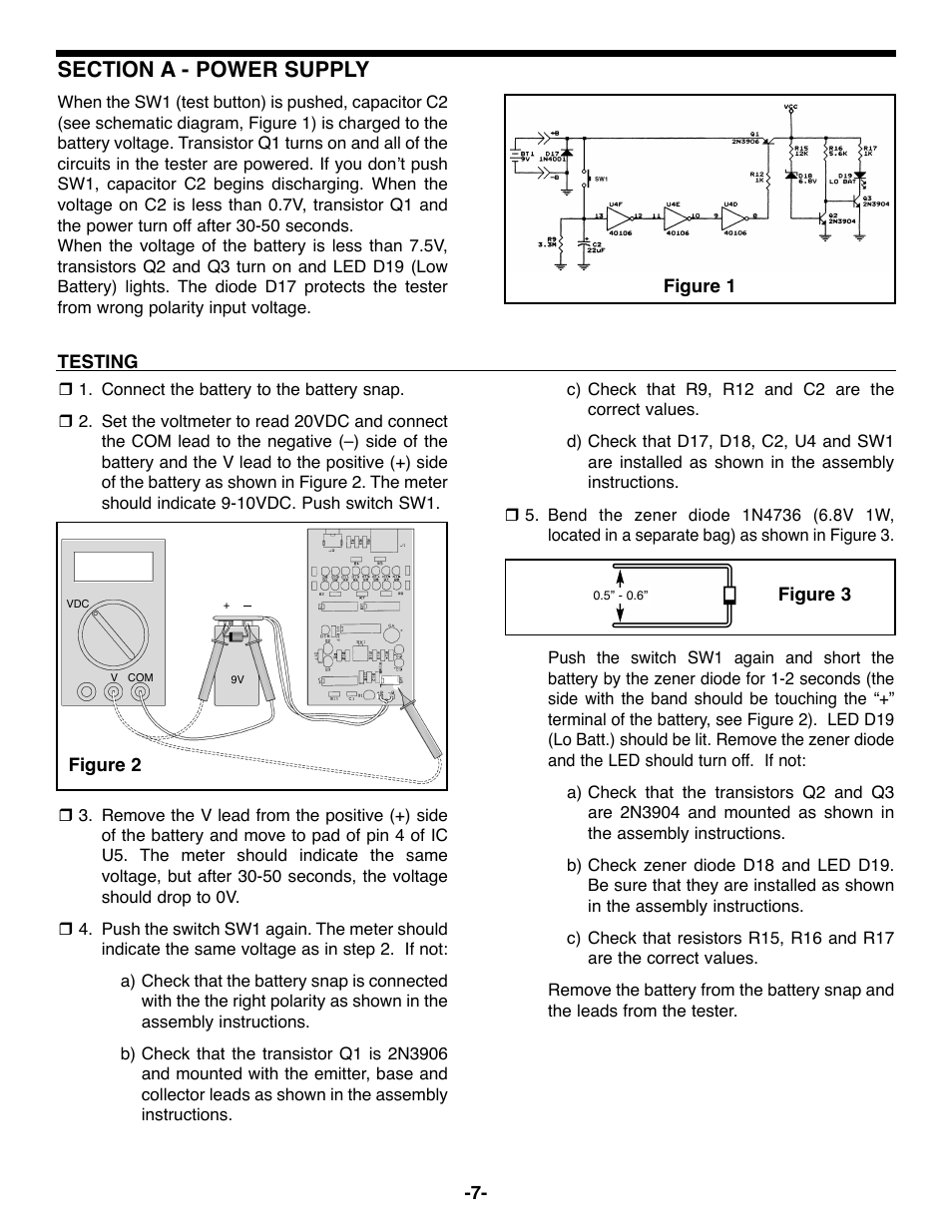Elenco DataCom Tester Kit User Manual | Page 8 / 28