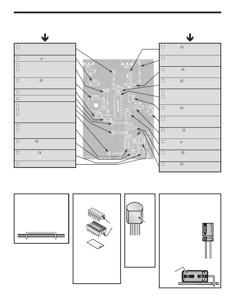 Continue install components to pc board start here | Elenco Digital / Analog Trainer Kit Version User Manual | Page 29 / 52