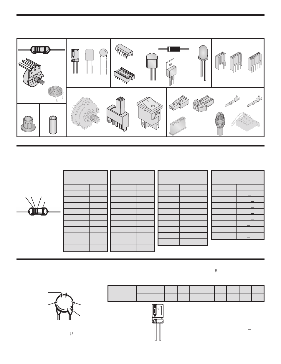 Parts verification, Identifying resistor values, Identifying capacitor values | Elenco Digital / Analog Trainer Kit Version User Manual | Page 3 / 52