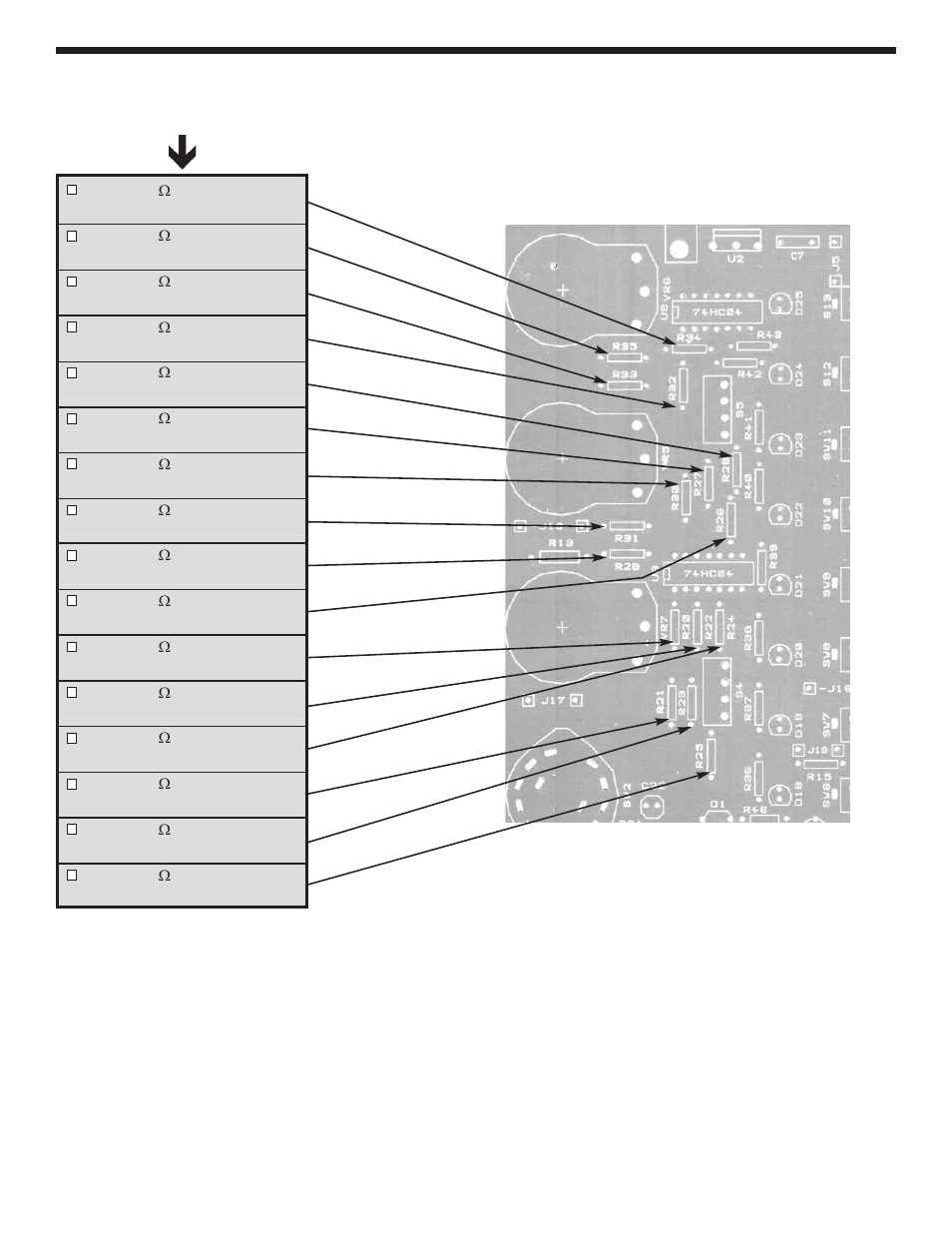 Install components to pc board start here | Elenco Digital / Analog Trainer Kit Version User Manual | Page 40 / 52