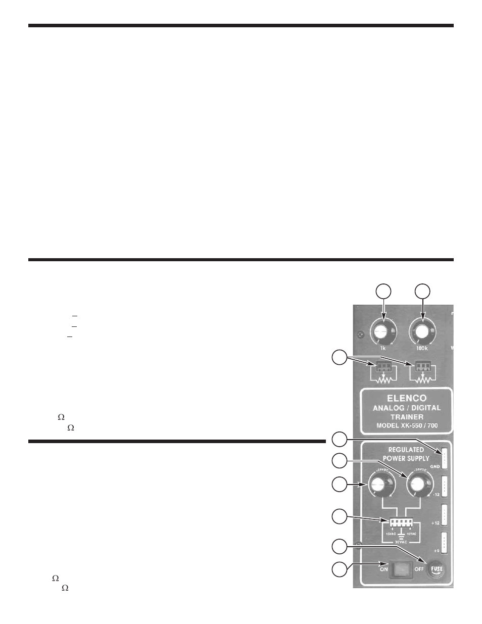 Elenco Digital / Analog Trainer Kit Version User Manual | Page 5 / 52