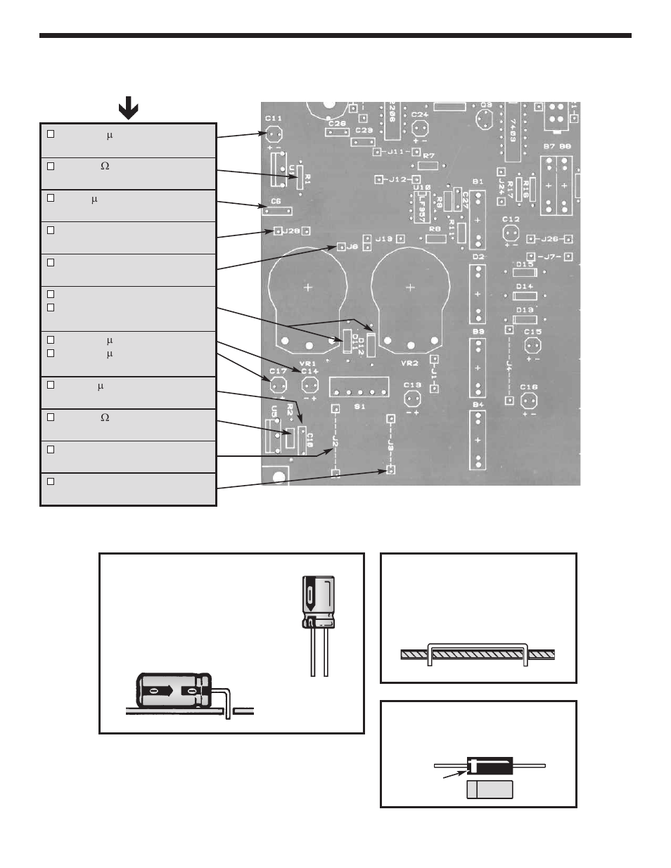 Install components to pc board, Start here | Elenco Digital / Analog Trainer Kit Version User Manual | Page 7 / 52