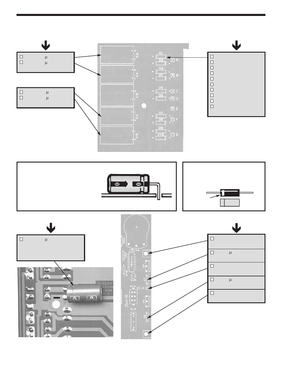Install components to pc board, Continue, Start here continue start here | Elenco Digital / Analog Trainer Kit Version User Manual | Page 9 / 52