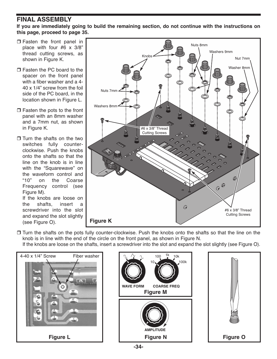 Final assembly | Elenco Deluxe Digital / Analog Trainer with Tools Kit Version User Manual | Page 35 / 52