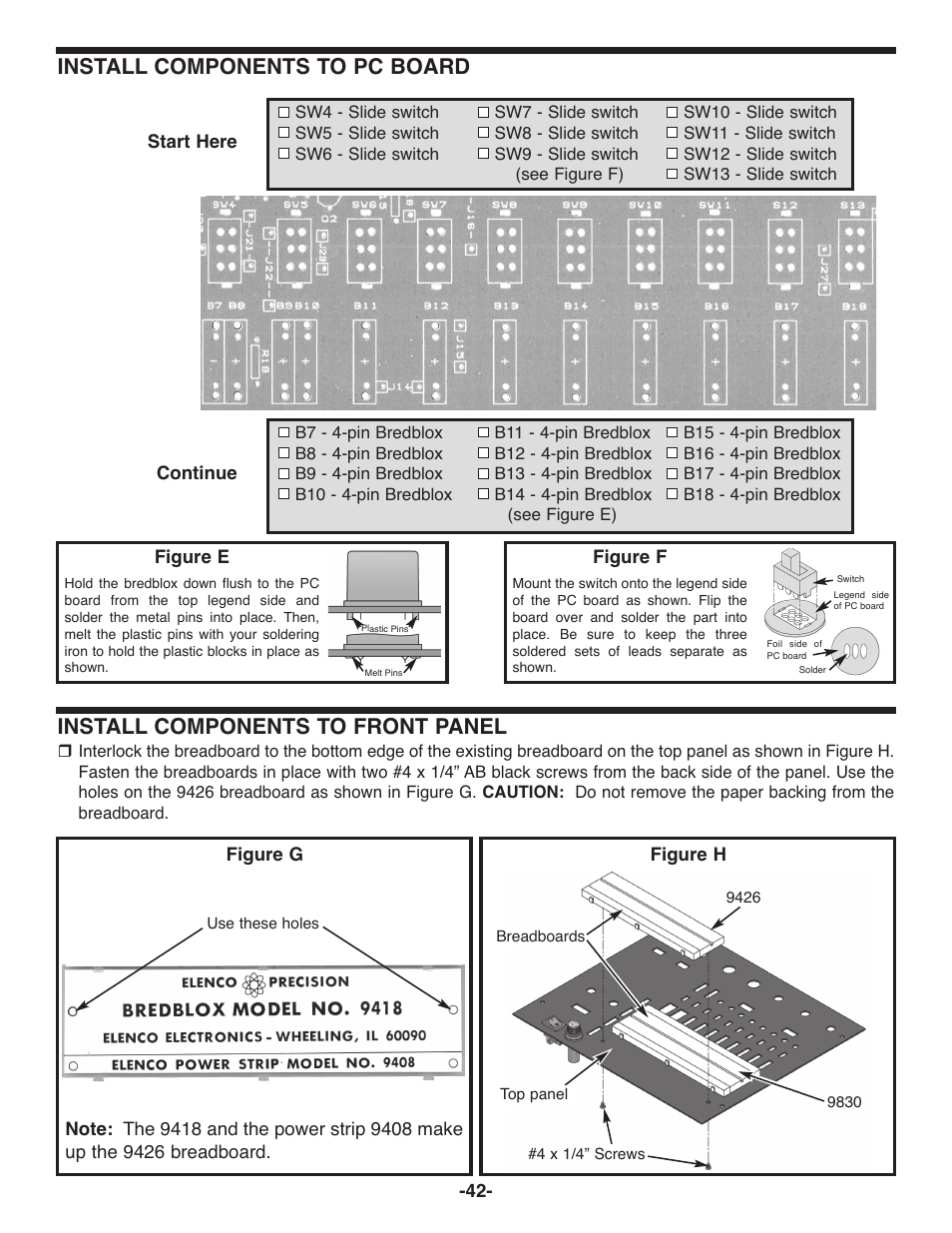 Elenco Deluxe Digital / Analog Trainer with Tools Kit Version User Manual | Page 43 / 52