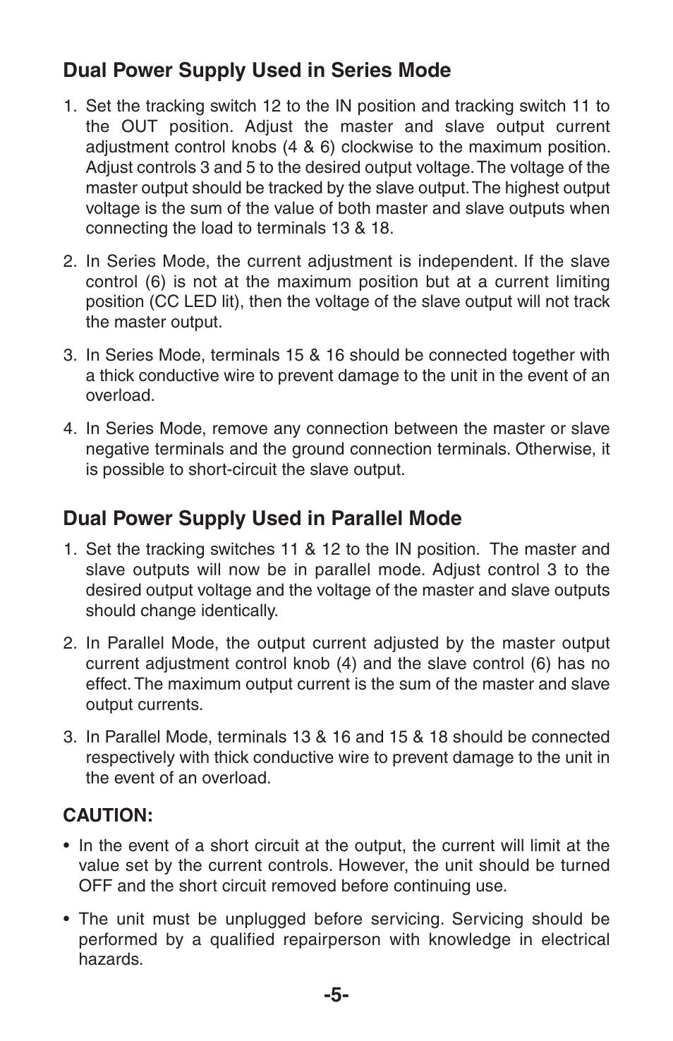 Elenco Dual 2A LCD User Manual | Page 6 / 8