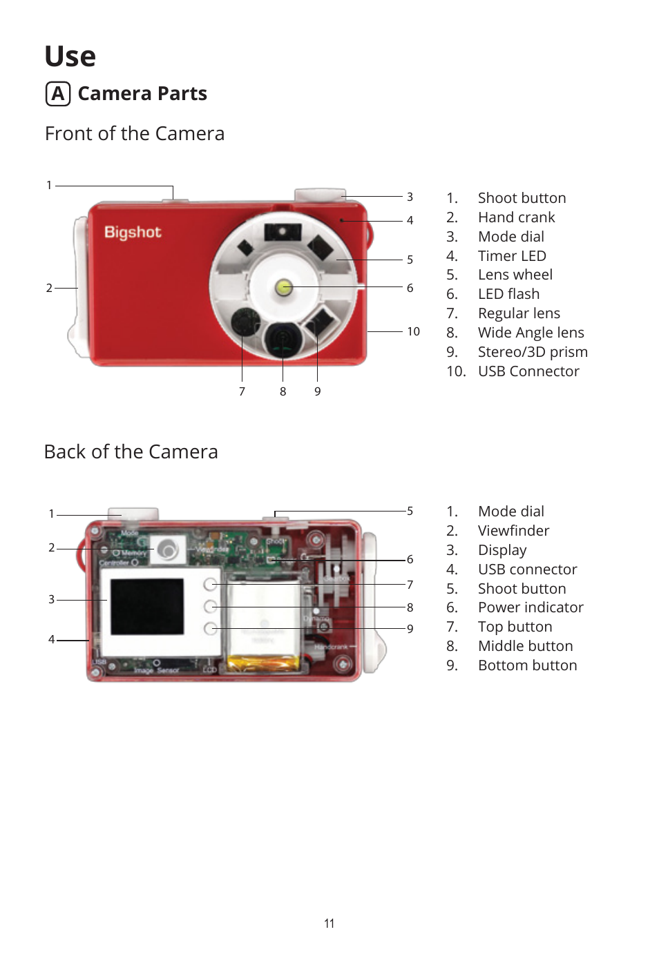 Elenco Bigshot Camera User Manual | Page 13 / 16