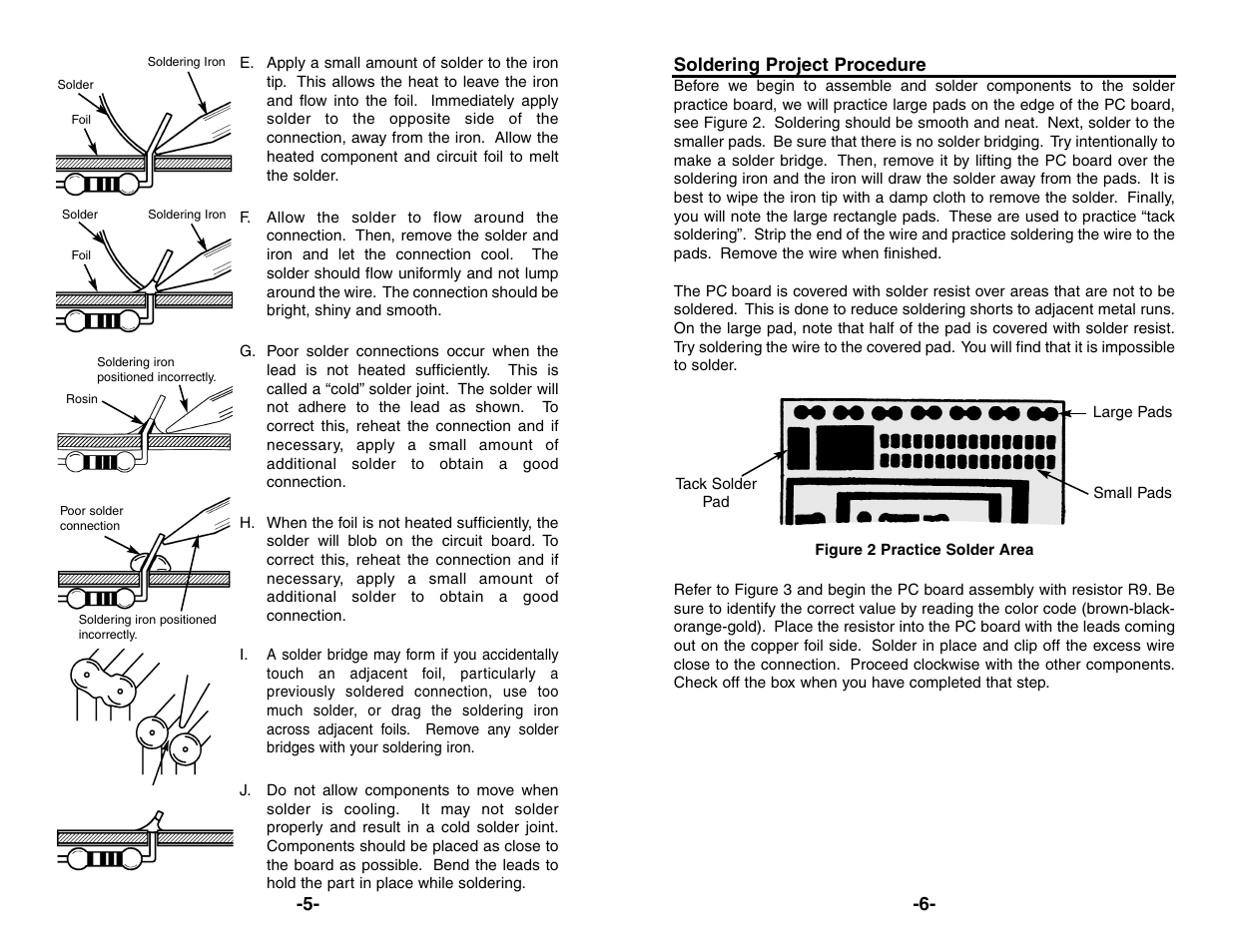 Elenco Solder Practice Kit w/ Iron & User Manual | Page 6 / 6