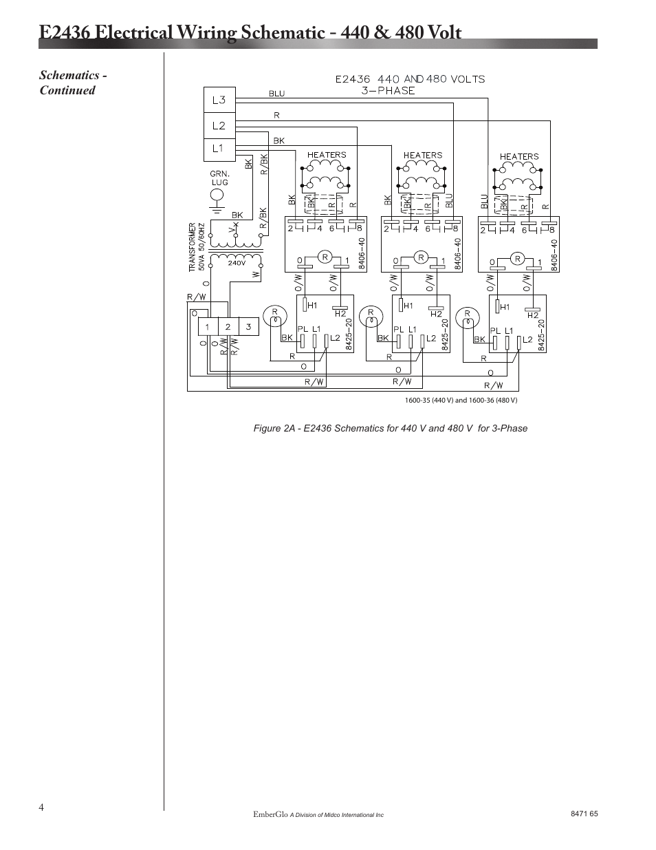 Schematics - continued | EmberGlo E2436 User Manual | Page 4 / 8
