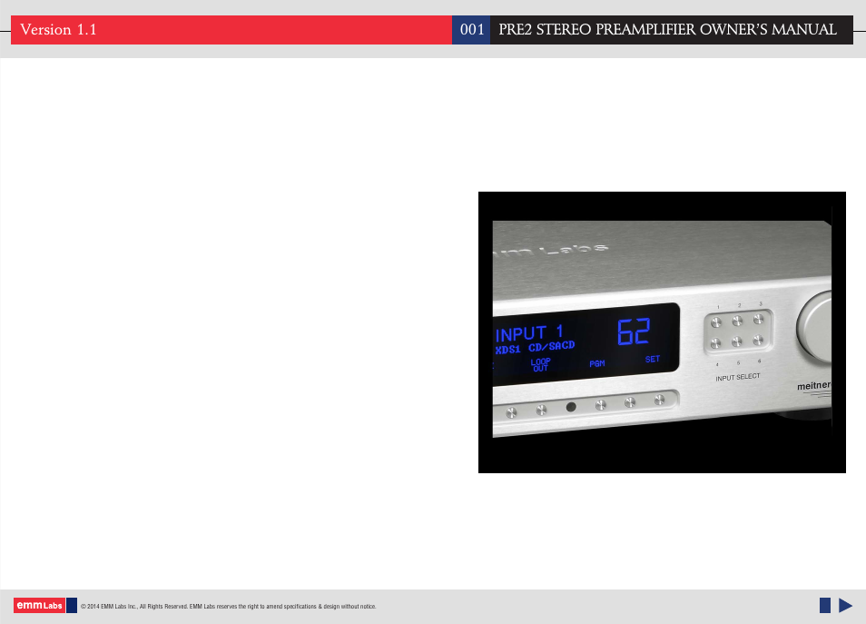 EMM Labs PRE2-SE User Manual | 25 pages