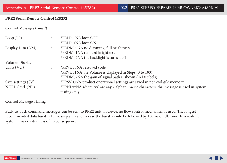 Appendix ap4 | EMM Labs PRE2-SE User Manual | Page 22 / 25