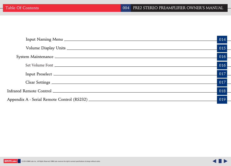 EMM Labs PRE2-SE User Manual | Page 4 / 25