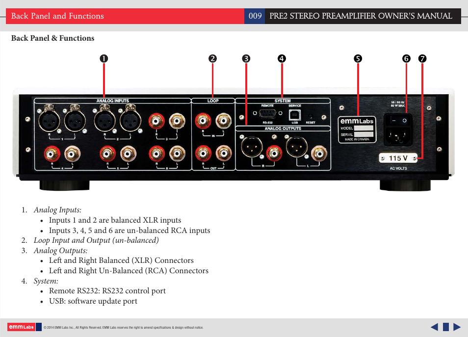EMM Labs PRE2-SE User Manual | Page 9 / 25