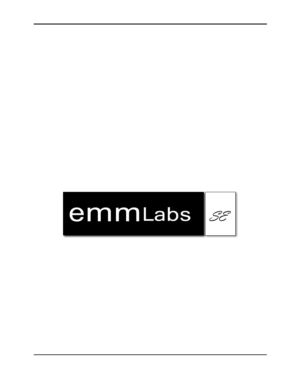 EMM Labs CDSD DISC TRANSPORT User Manual | 14 pages