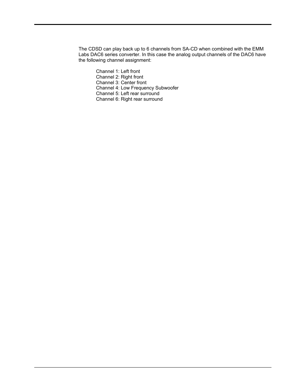 EMM Labs CDSD DISC TRANSPORT User Manual | Page 8 / 14