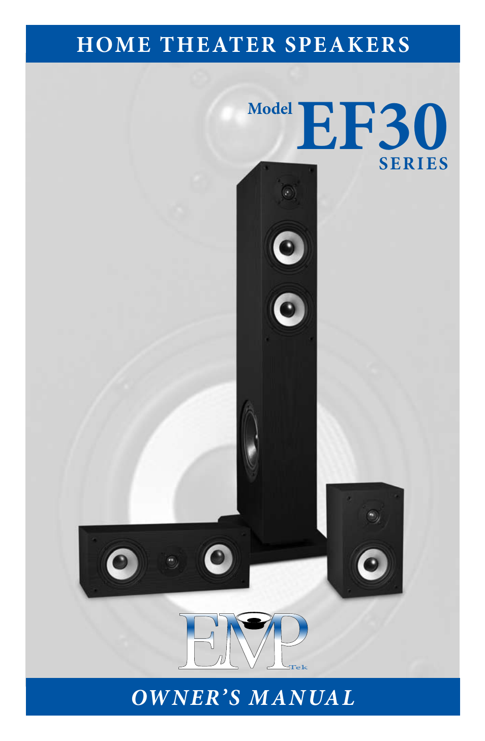EMP Tek EF30 User Manual | 8 pages
