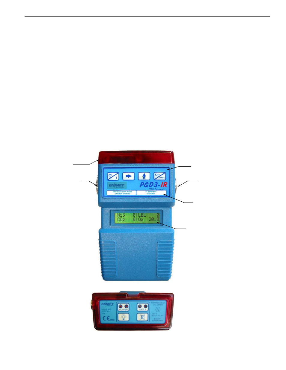 5 confined space pre-entry checks, 6 general description | ENMET PGD2Manual.pdf User Manual | Page 7 / 28