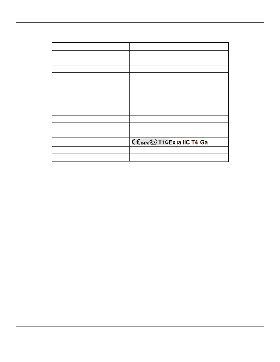 0 technical data and specifications | ENMET RECON-IS User Manual | Page 12 / 15