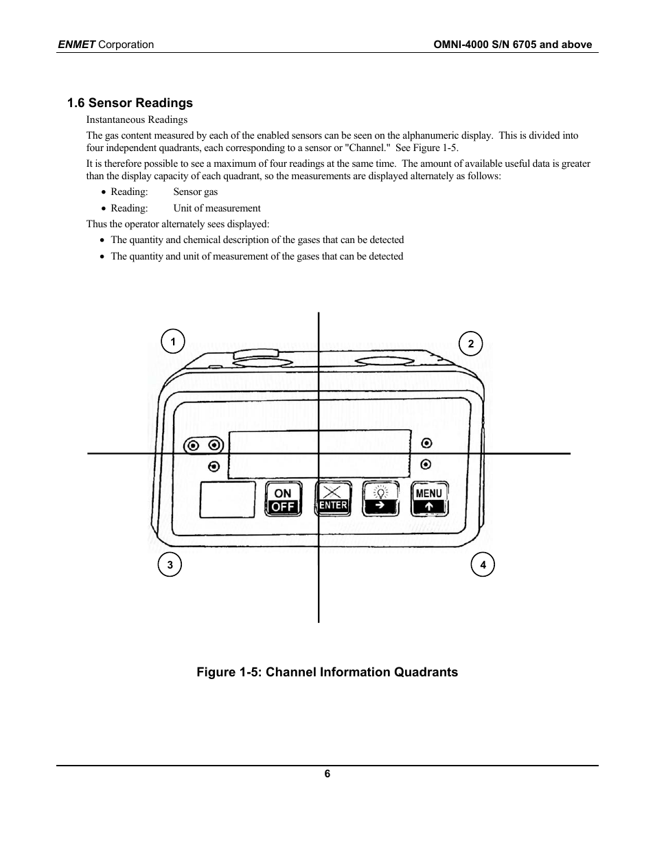 ENMET OMNI-4000 User Manual | Page 12 / 72