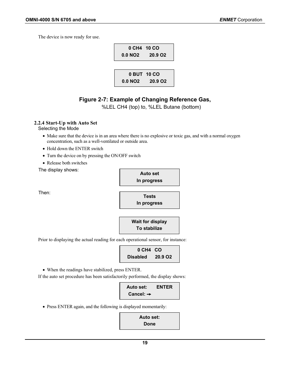 ENMET OMNI-4000 User Manual | Page 25 / 72